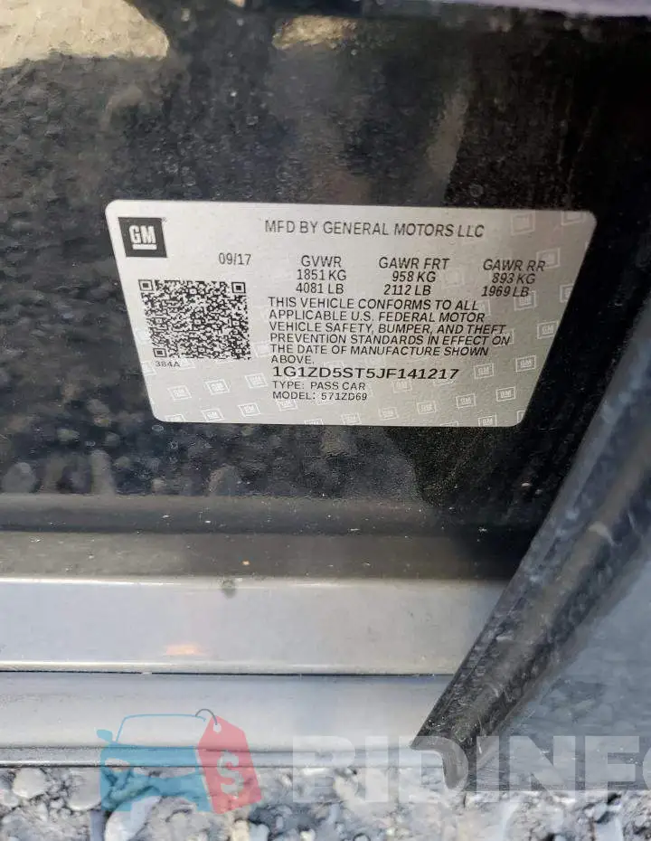 1G1ZD5ST5JF141217 Photo# 12