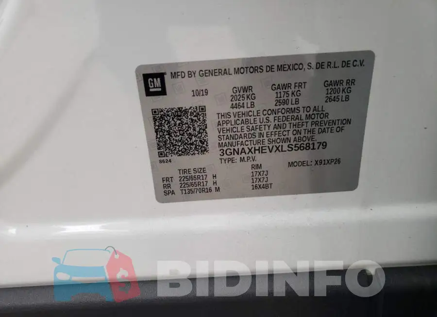 3GNAXHEVXLS568179 Photo# 10