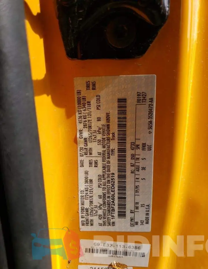 1FTBF2A60LED62519 Photo# 12