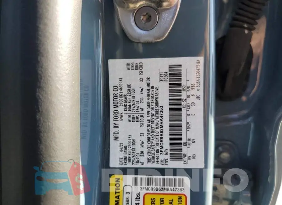 3FMCR9B62MRA47363 Photo# 12