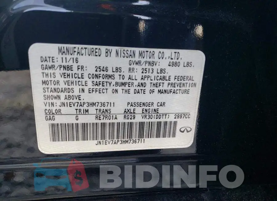 JN1EV7AP3HM736711 Photo# 12