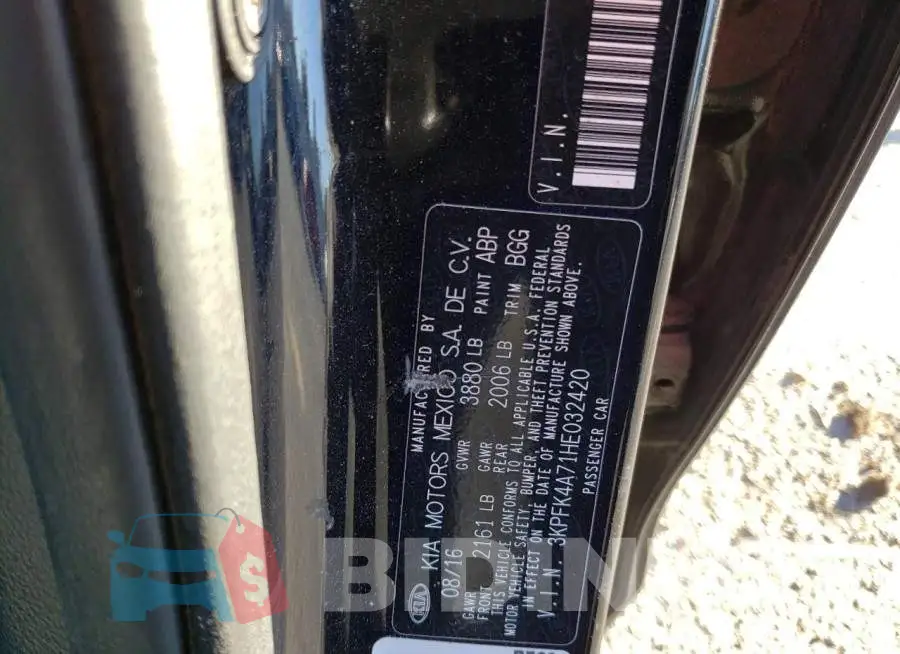 3KPFK4A71HE032420 Photo# 13