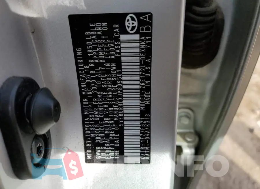 5YFBURHEXJP809501 Photo# 12