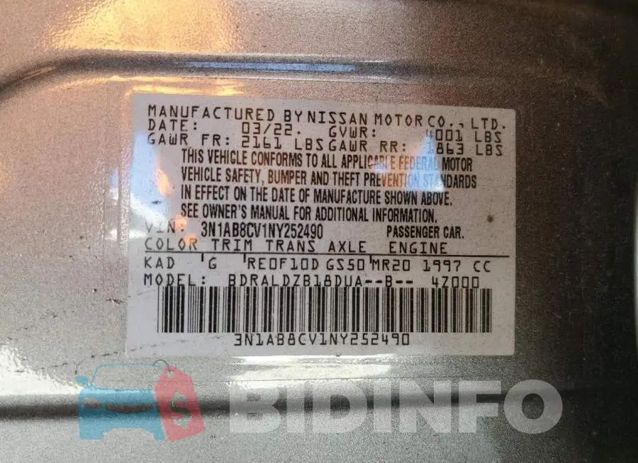 3N1AB8CV1NY252490 Photo# 12