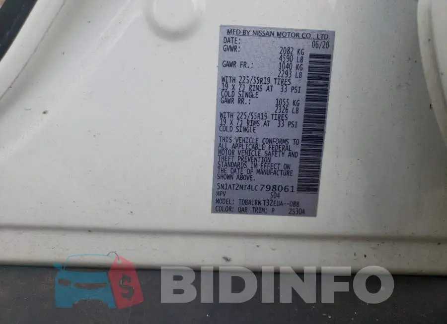 5N1AT2MT4LC798061 Photo# 13