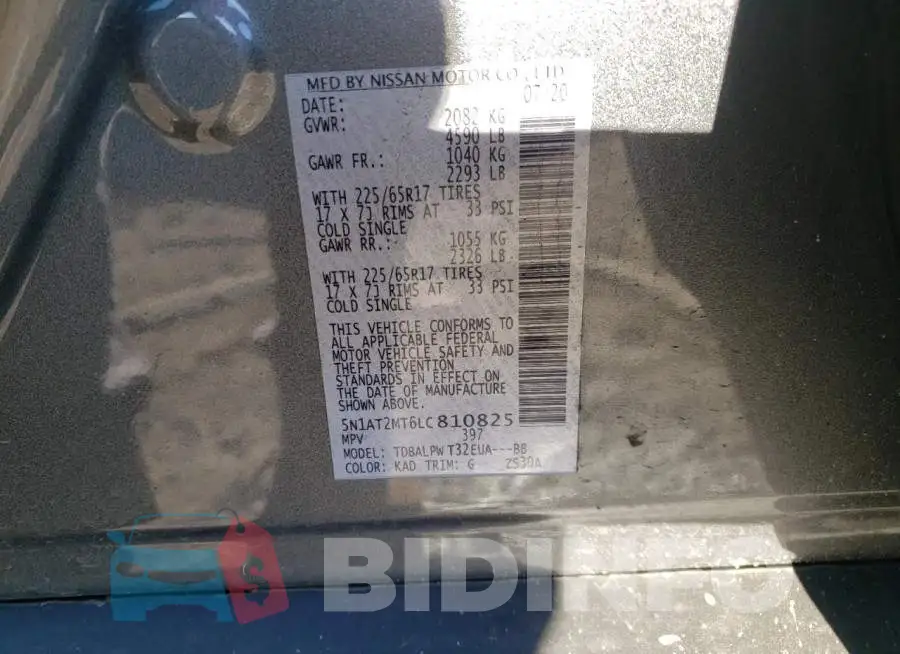 5N1AT2MT6LC810825 Photo# 14