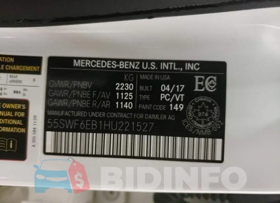 55SWF6EB1HU221527 Photo# 12