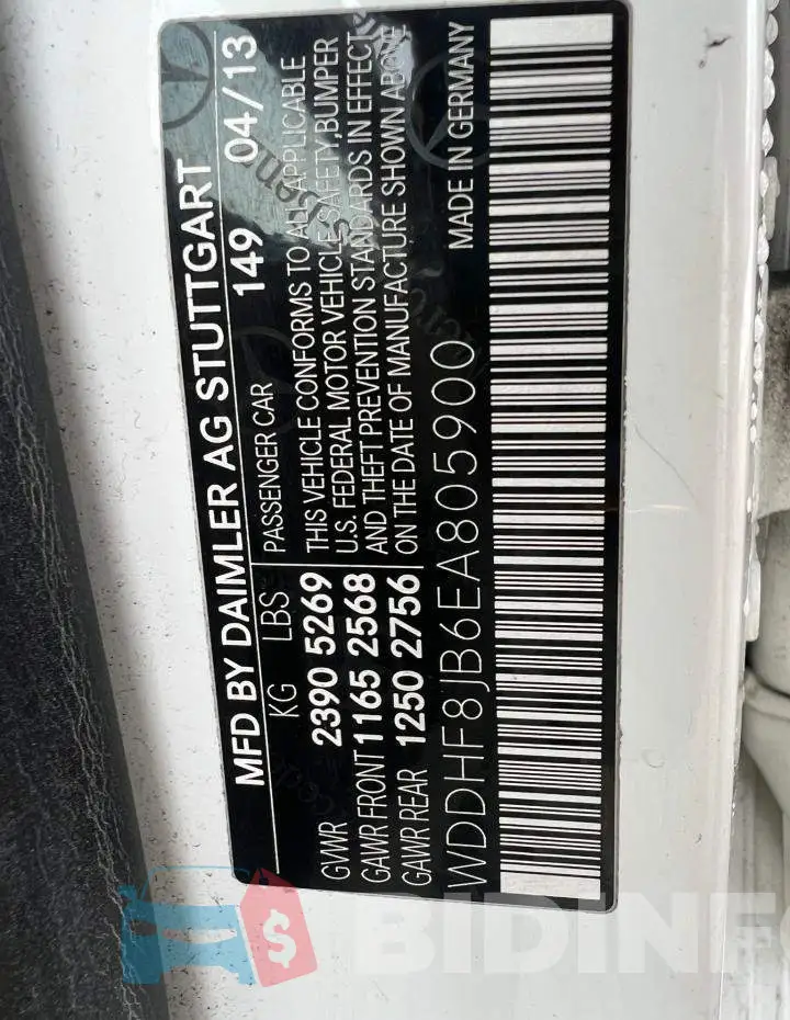 WDDHF8JB6EA805900 Photo# 10