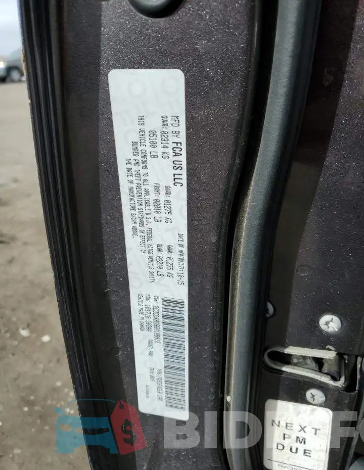 2C3CDXBG9GH108812 Photo# 13