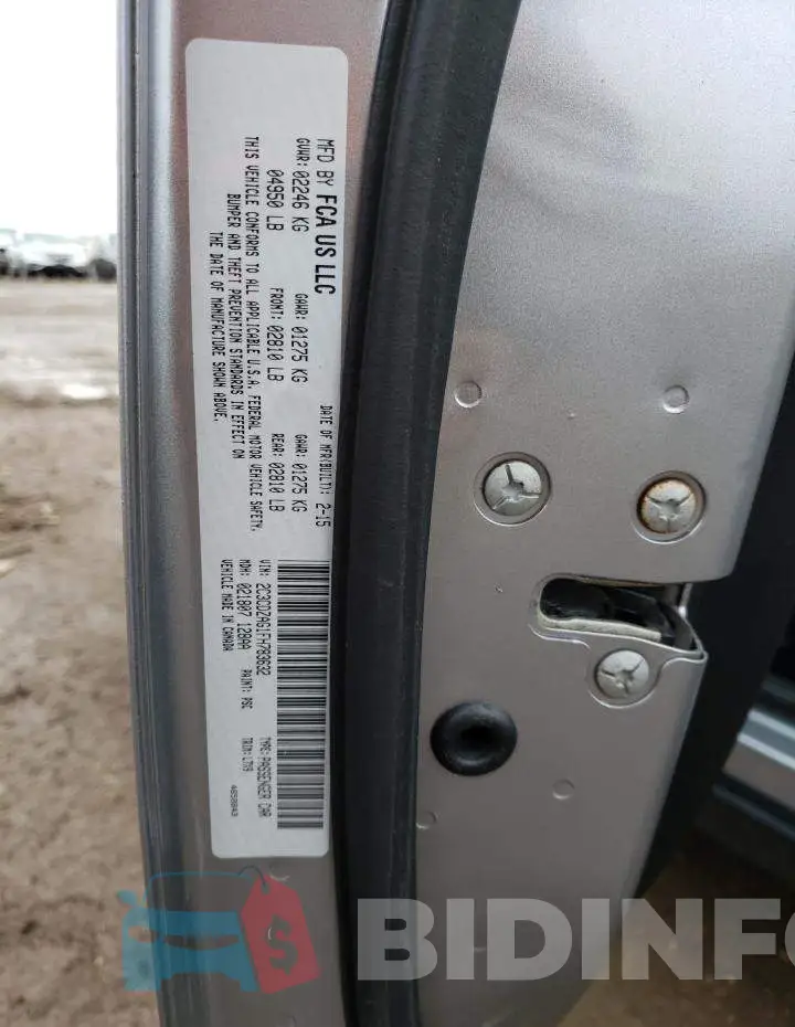 2C3CDZAG1FH783632 Photo# 12
