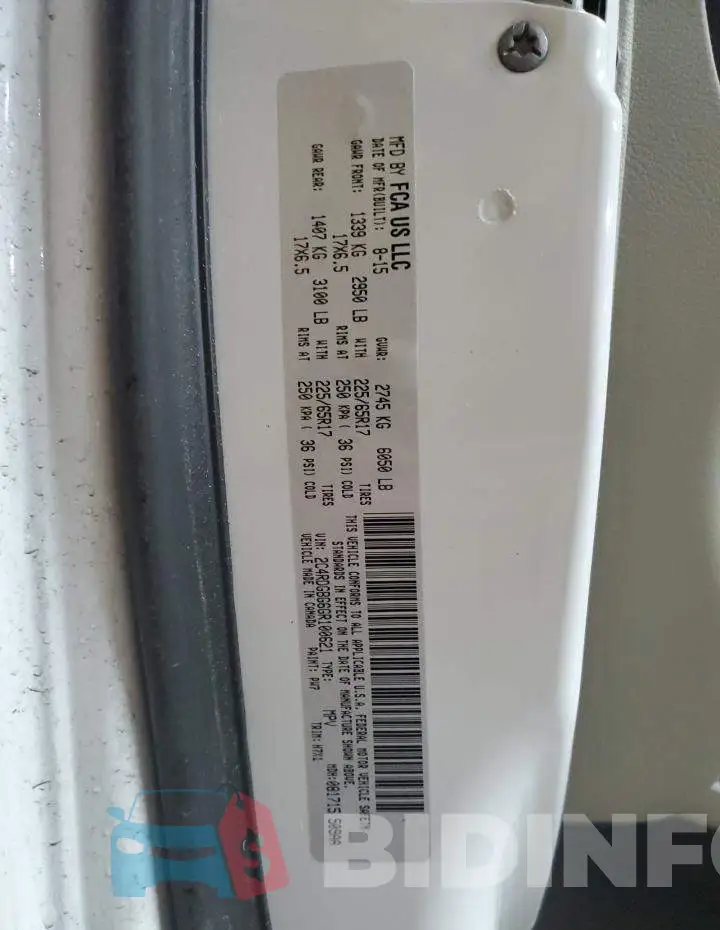 2C4RDGBG6GR100621 Photo# 14