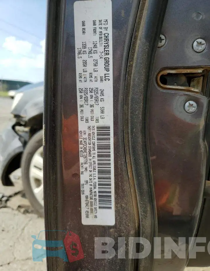 3C4PDCABXET287796 Photo# 13