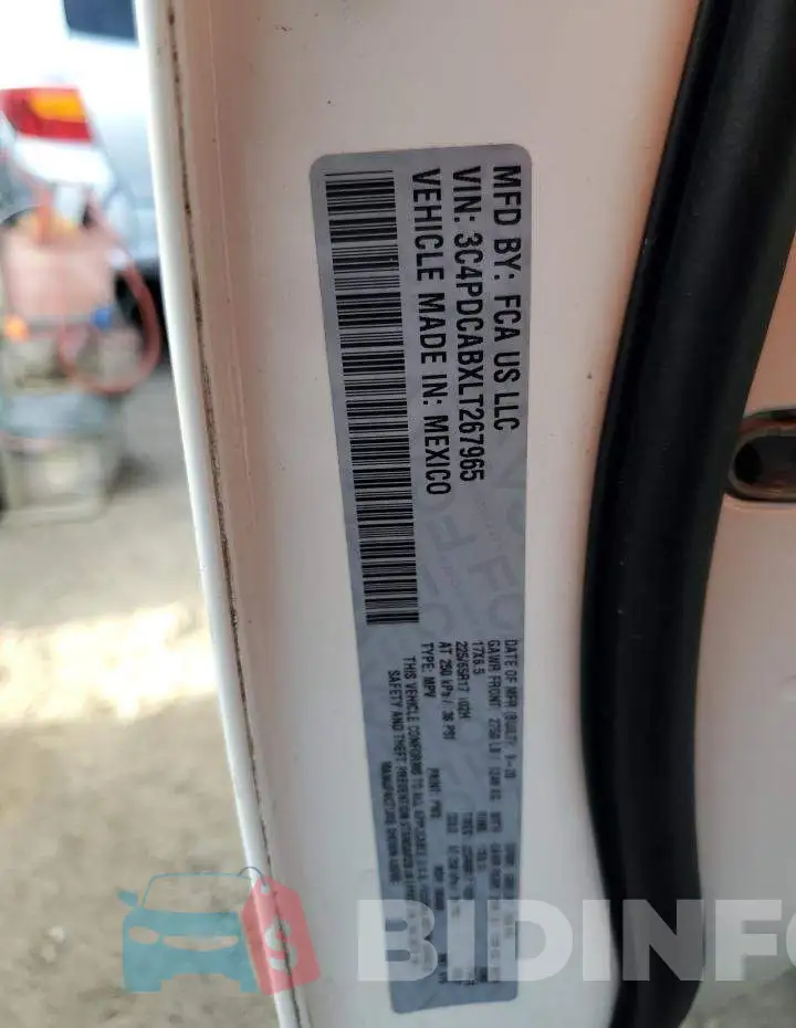 3C4PDCABXLT267965 Photo# 13