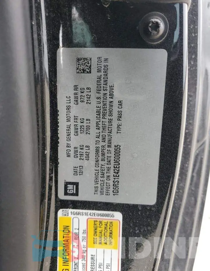 1G6RS1E42EU600055 Photo# 12