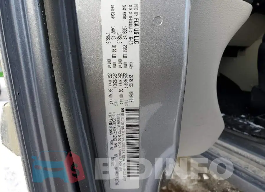 2C4RC1BG9FR716960 Photo# 13