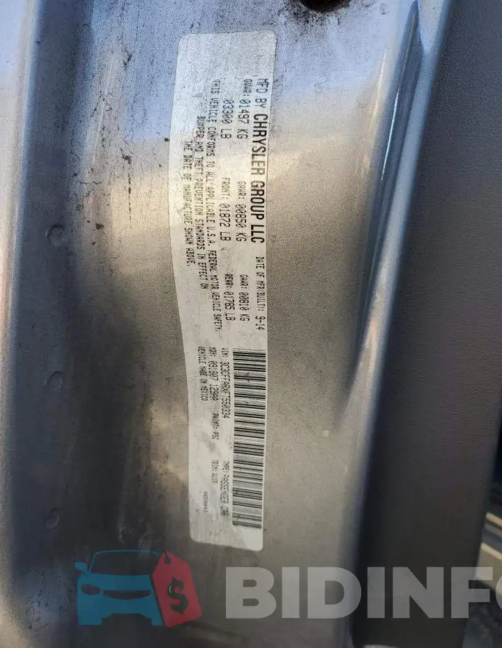 3C3CFFARXFT550334 Photo# 12