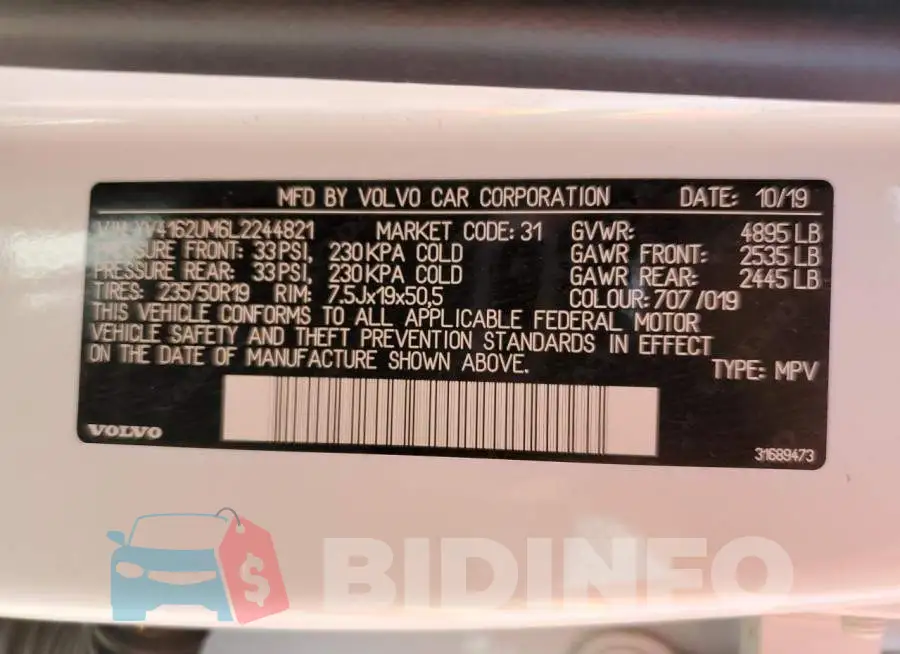 YV4162UM6L2244821 Photo# 13