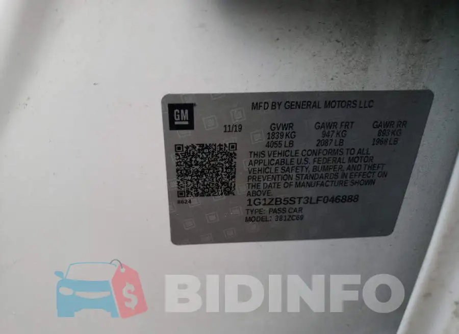 1G1ZB5ST3LF046888 Photo# 10