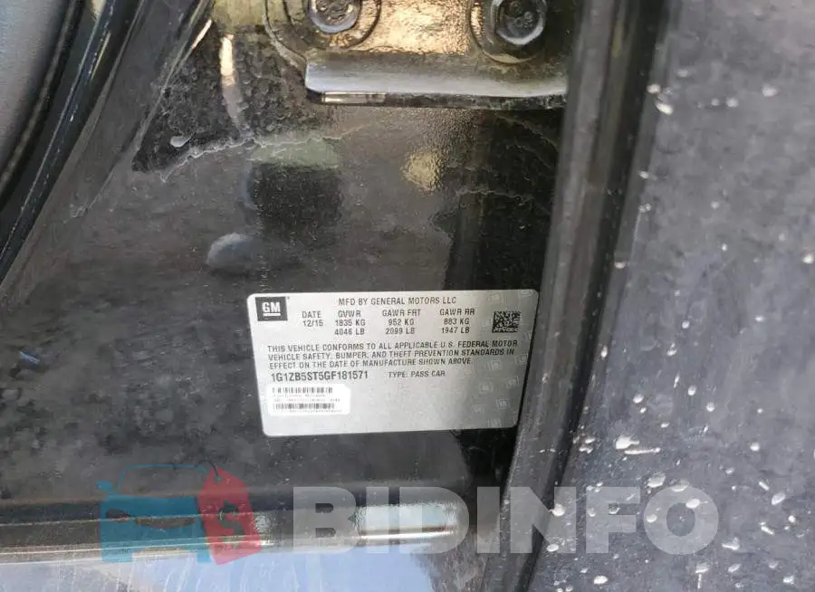 1G1ZB5ST5GF181571 Photo# 12