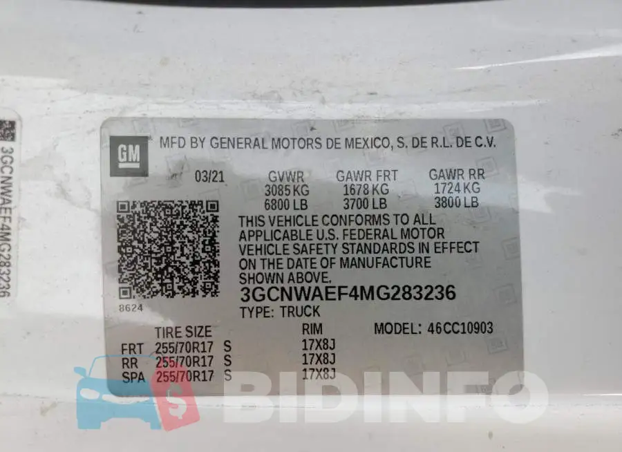 3GCNWAEF4MG283236 Photo# 13