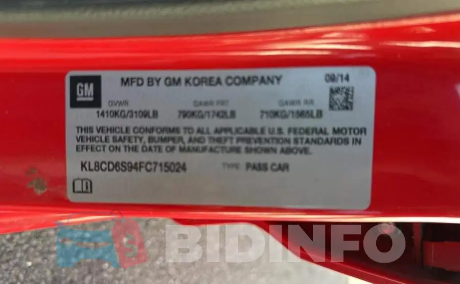 KL8CD6S94FC715024 Photo# 10