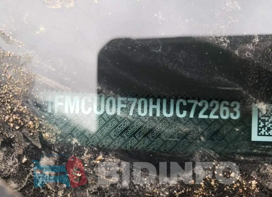1FMCU0F70HUC72263 Photo# 14