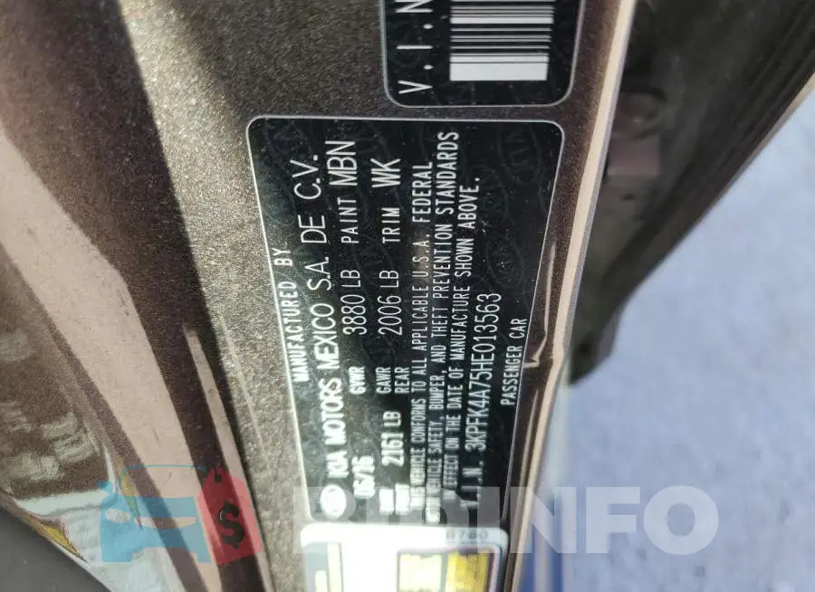 3KPFK4A75HE013563 Photo# 12