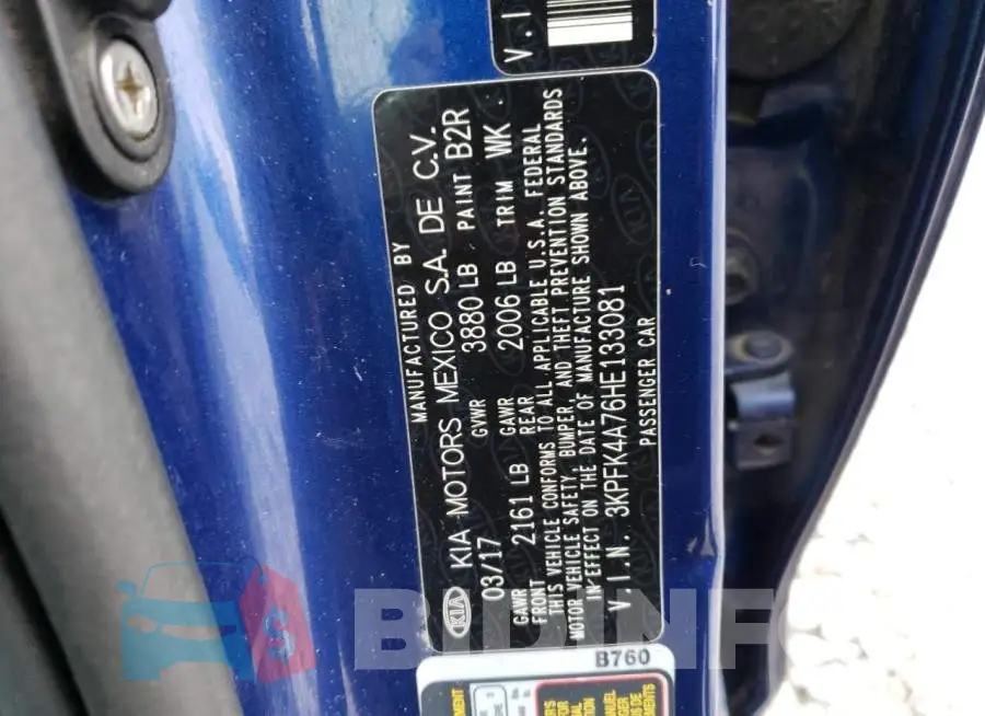 3KPFK4A76HE133081 Photo# 12