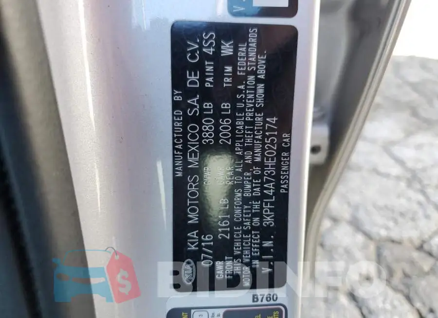 3KPFL4A73HE025174 Photo# 12