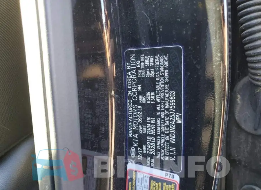 KNDJN2A25J7599813 Photo# 12