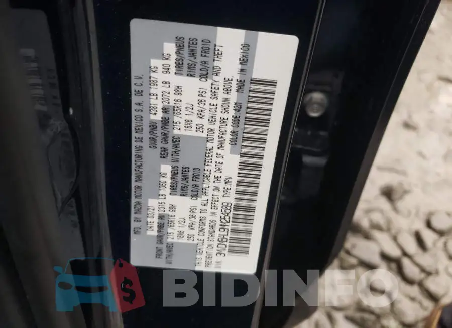 3MVDMBAL9MM254589 Photo# 14