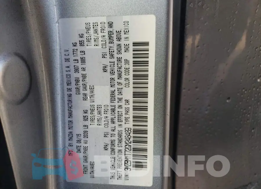 3MZBM1T72GM248489 Photo# 13