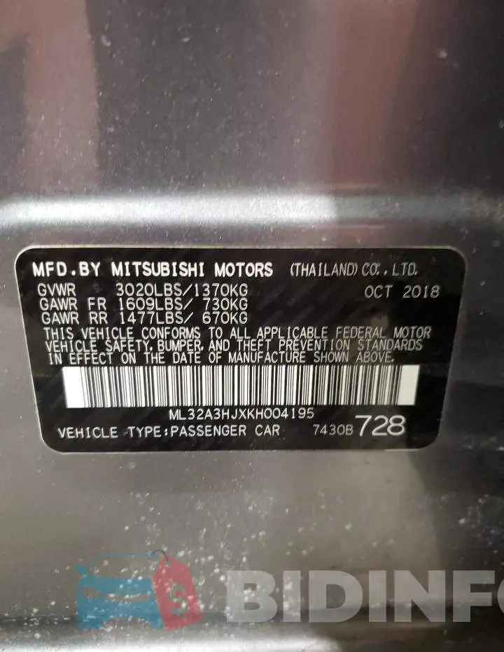 ML32A3HJXKH004195 Photo# 12