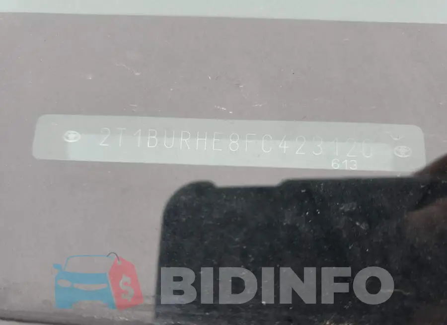 2T1BURHE8FC423120 Photo# 12