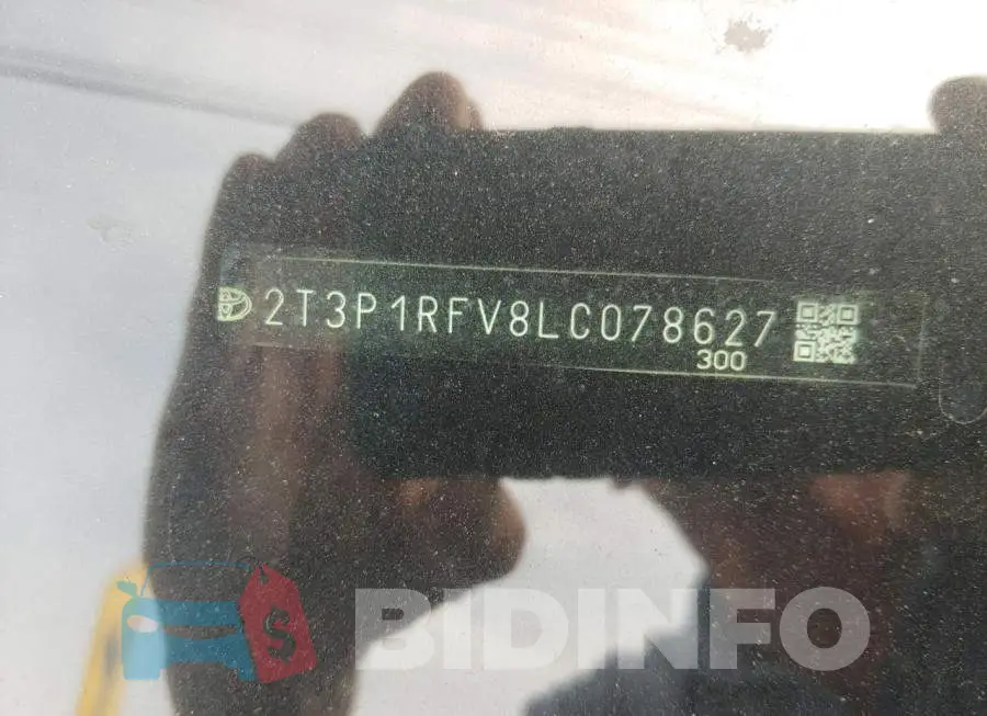 2T3P1RFV8LC078627 Photo# 10