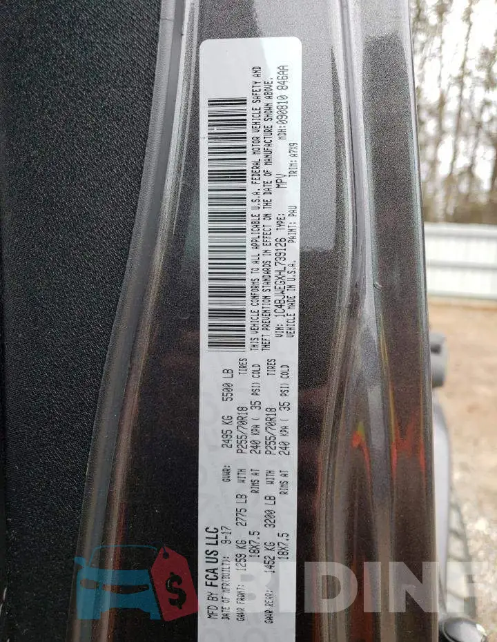 1C4BJWEGXHL739126 Photo# 12