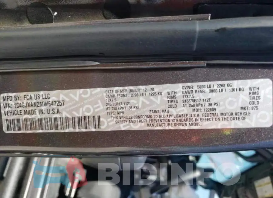 1C4GJXAN2MW647257 Photo# 10