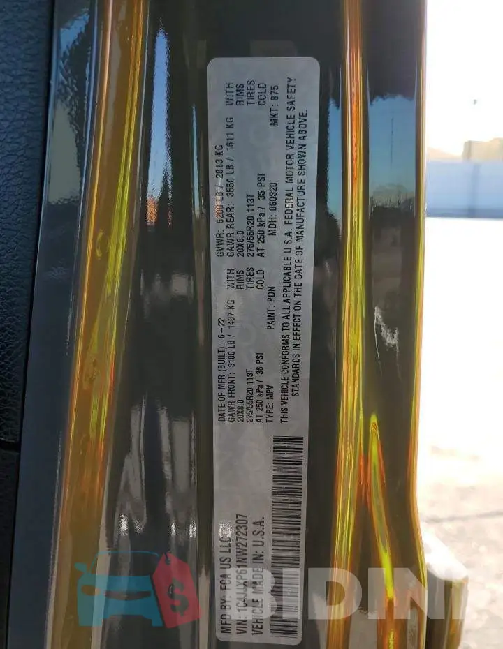 1C4JJXP61NW272307 Photo# 12