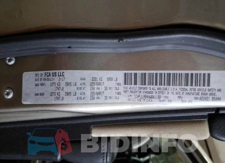 1C4PJLAB4HW641190 Photo# 13