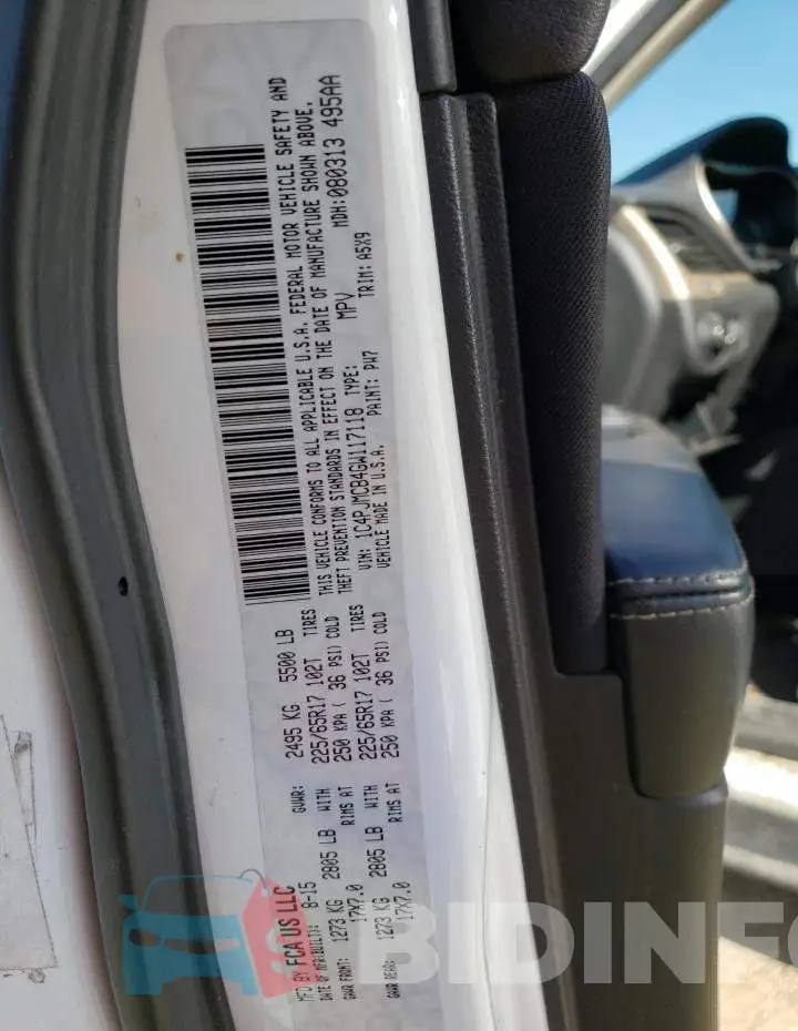1C4PJMCB4GW117118 Photo# 14
