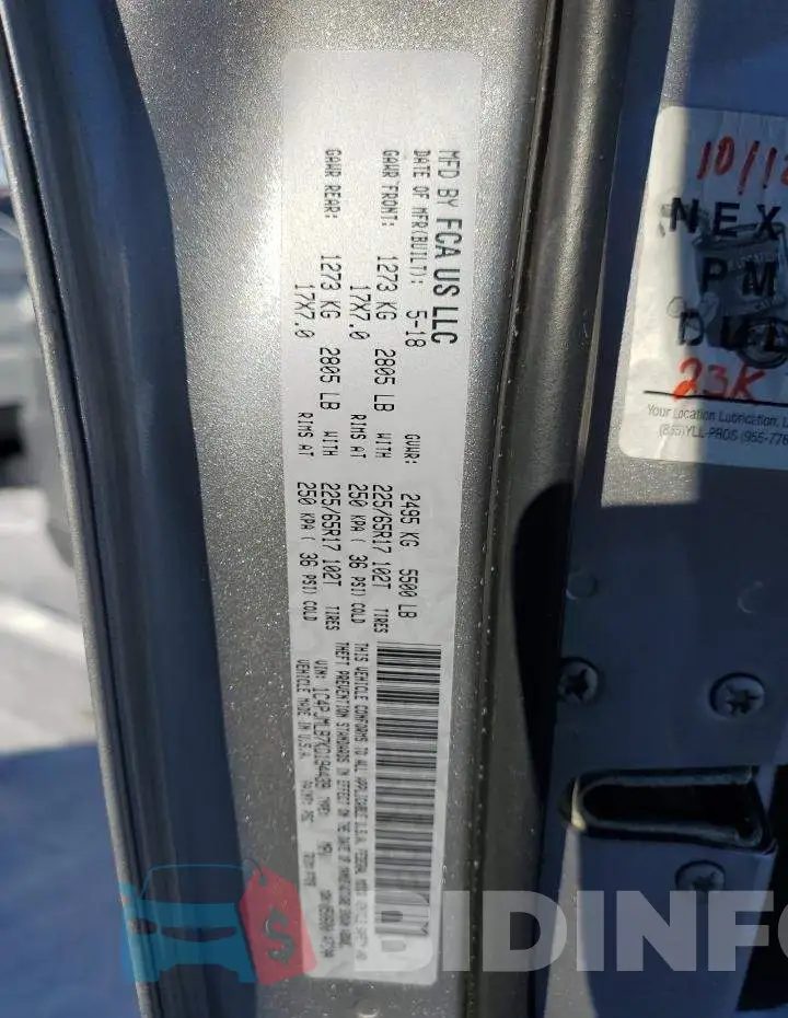 1C4PJMLB7KD194439 Photo# 13