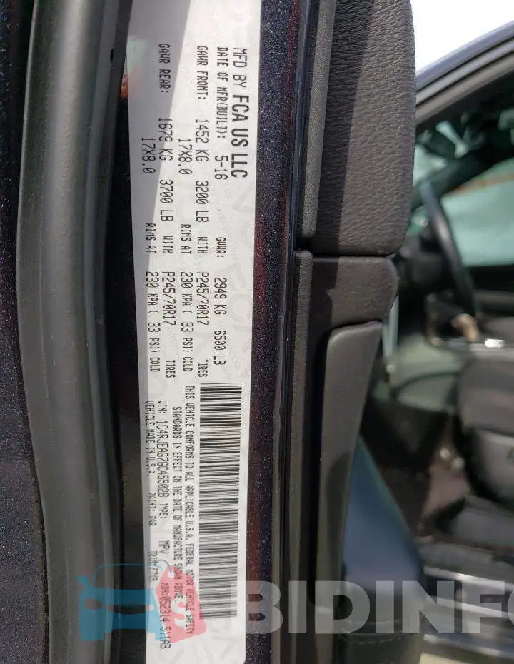 1C4RJEAG7GC455028 Photo# 13
