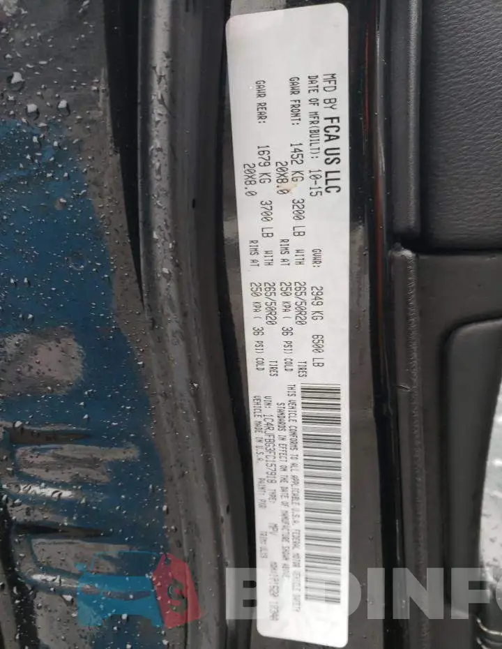 1C4RJFBG3FC157918 Photo# 13