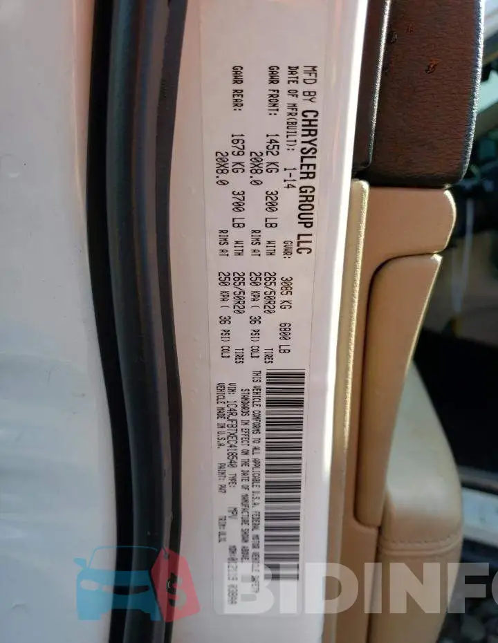 1C4RJFBTXEC418540 Photo# 14