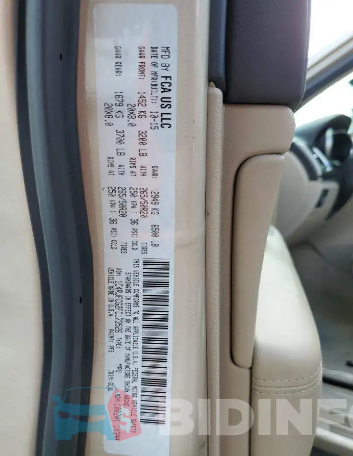 1C4RJFCG2FC173526 Photo# 10