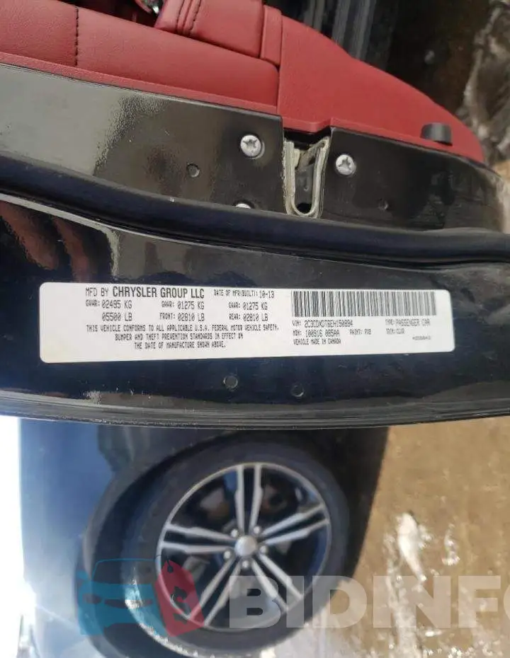 2C3CDXDT6EH150894 Photo# 12