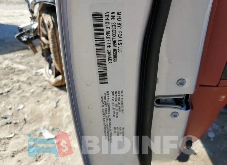 2C3CDXL96MH659033 Photo# 12