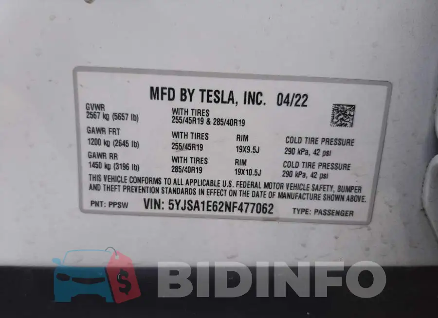 5YJSA1E62NF477062 Photo# 12