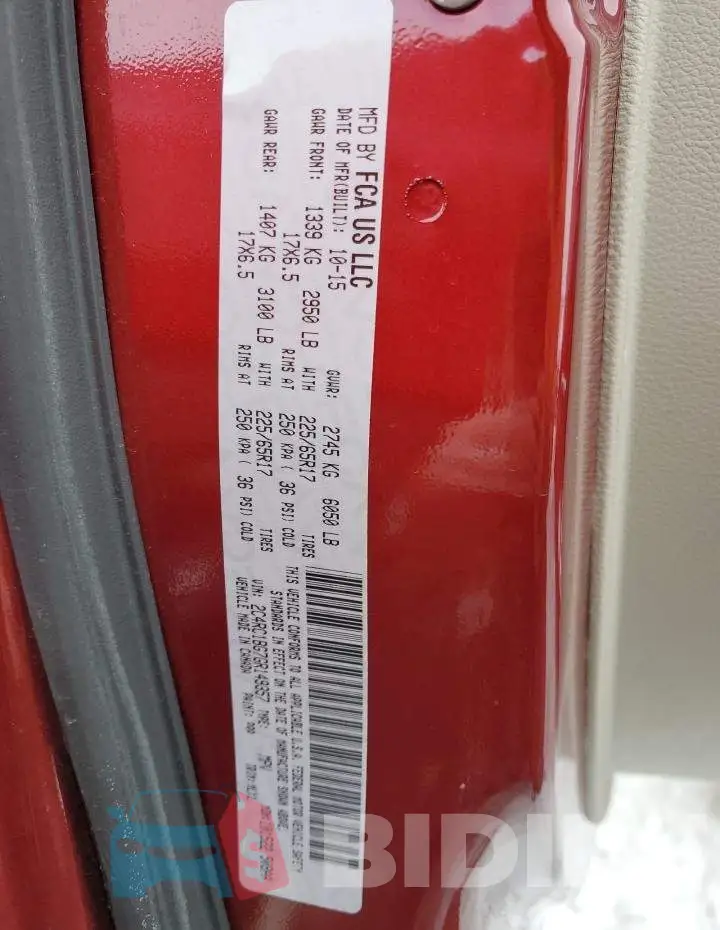 2C4RC1BG7GR149357 Photo# 14