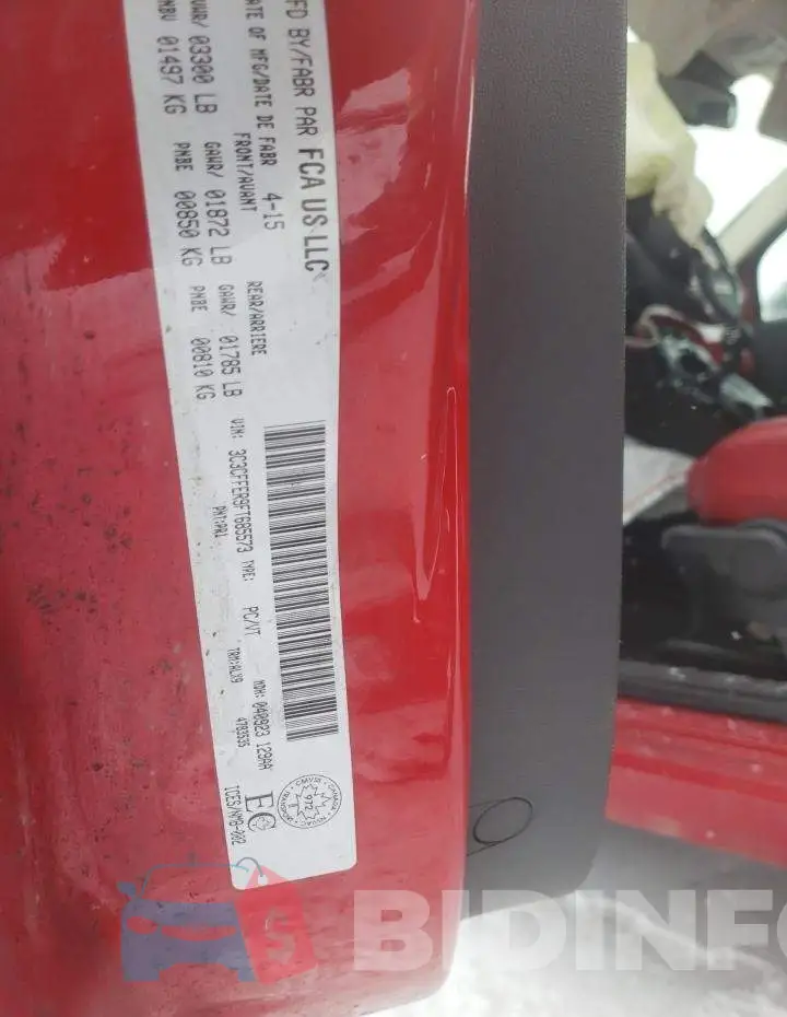 3C3CFFER9FT685573 Photo# 12